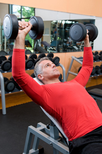 Testosterone booster - weight training