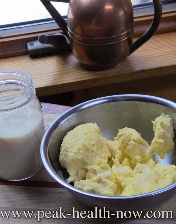 raw whey supplement scams: you can avoid them by using whey left over from making your own butter