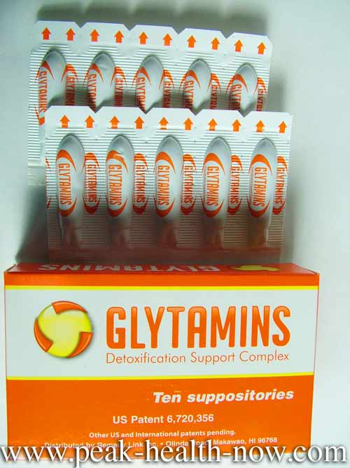 Glytamins gallbladder cleanse suppositories